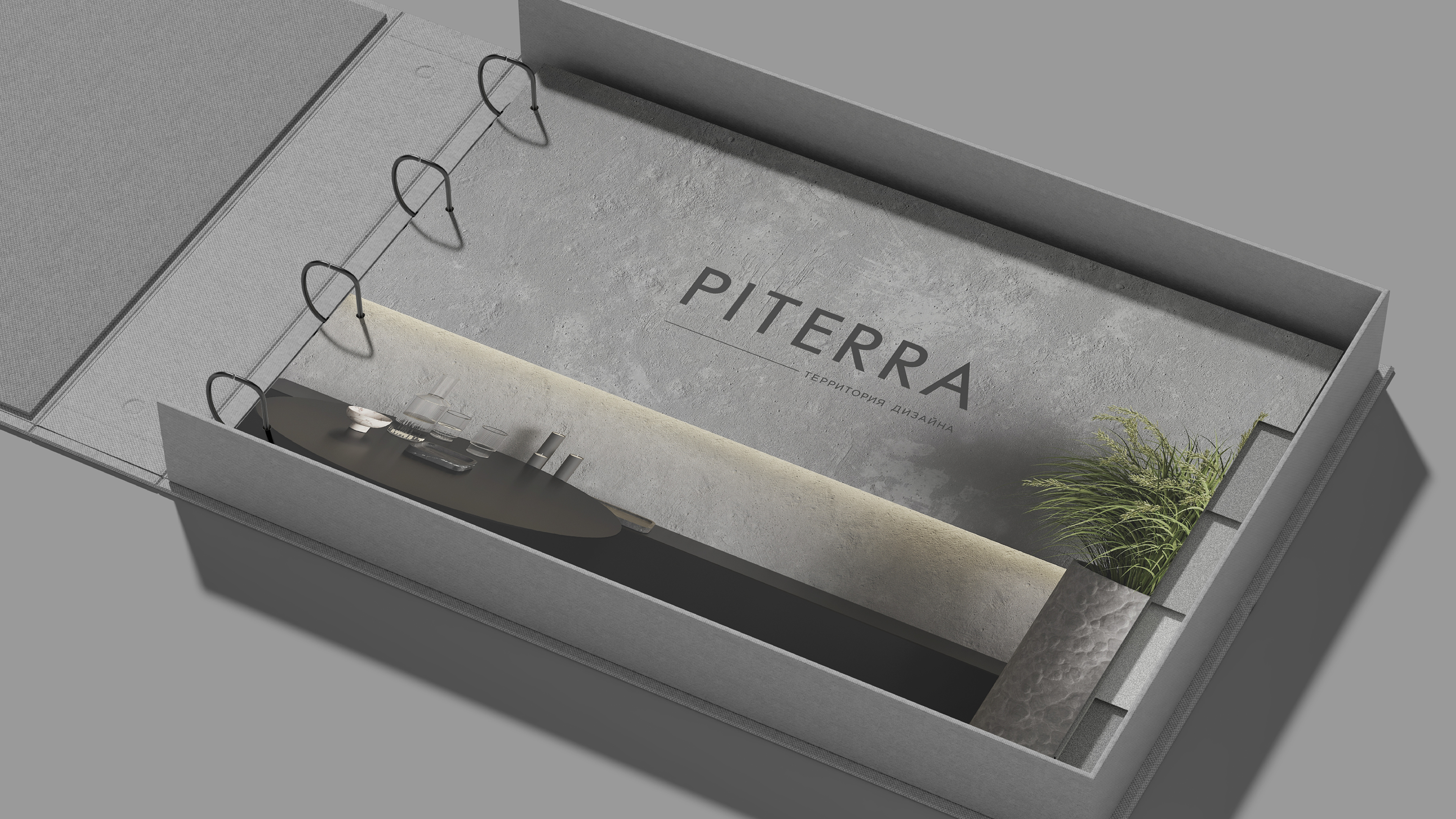 Piterra by aoie studio, 2024. A network of interior showrooms and an authoritative distributor of premium finishing materials for interiors and exteriors.
